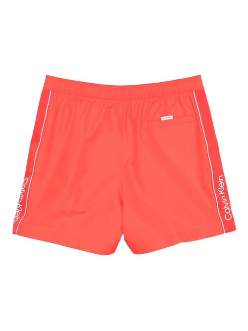 Costume da bagno uomo rosso Calvin Klein | KM0KM00958XM9